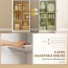 HOMCOM Kitchen Pantry Cabinet | Adjustable Shelves & Soft-Close Doors