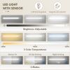 Tall Pantry Cabinet Kitchen Storage w/ LED Lights