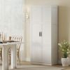 HOMCOM Kitchen Pantry Cabinet | Adjustable Shelves & Soft-Close Doors