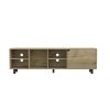 Modern TV Stand for TVs Up to 70 Inches with Open Storage Shelves