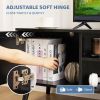 TV Stand for 55-60 Inch TVs with Adjustable Shelves & Storage Cabinet