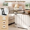 Farmhouse Lift Top Coffee Table with Hidden Storage Compartment