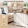 Farmhouse Lift Top Coffee Table with Hidden Storage Compartment