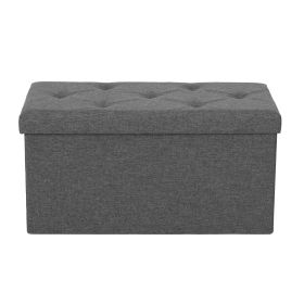 Storage Ottoman with Foam Padded Seat (size: 110PE)