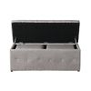Rectangular Storage Ottoman with 2 Set Ottomans